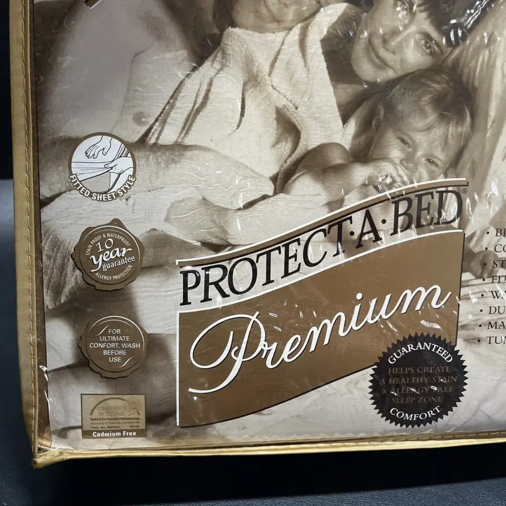 PROTECT.A. BED Premium Waterproof Mattress Protector CAL KING 72